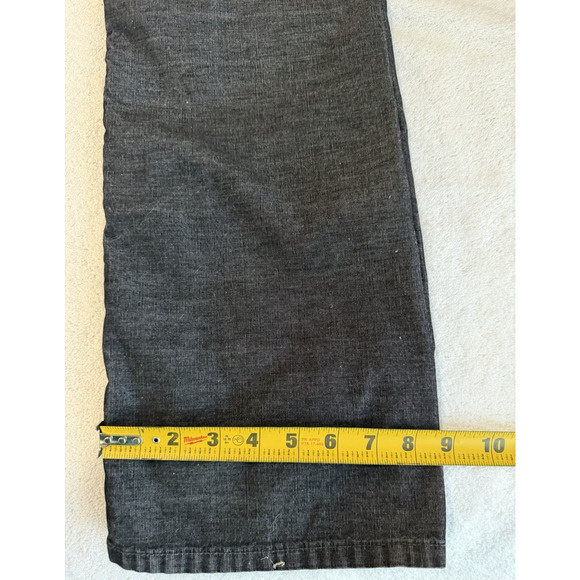 True Religion Jeans Ricky Relaxed Straight Black Grey corduroy Men's Size 34X 33 - Picture 6 of 13